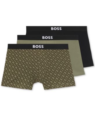 Мужские плавки BOSS One 3-Pk от BOSS by Hugo Boss. Плавки с логотипом на поясе