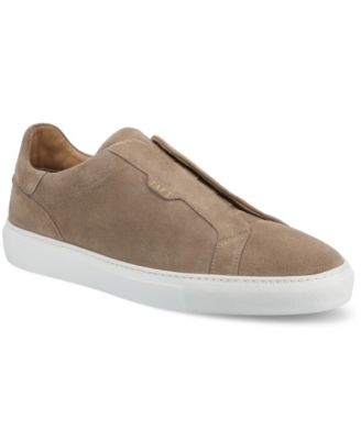 Мужские кроссовки-слипоны James от Taft коричневого цвета