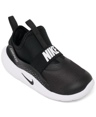 Кроссовки для бега Nike Toddler Kids Flex Runner 4 без шнуровки от Finish Line черного цвета