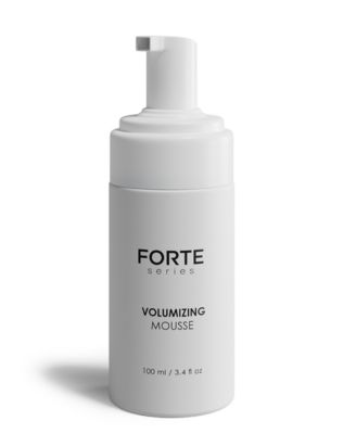Мусс для придания объема серии Forte — Невесомый объем и густота, неаэрозольный мусс для волос, 3,4 жидких унции белого цвета