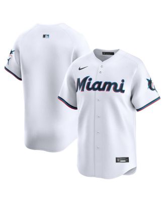 Мужская майка Nike Men's White Miami Marlins Home Limited белого цвета