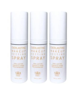 Косметика SIIA Cosmetics, 3 шт. Спрей-фиксатор для макияжа Everlasting Makeup без цвета