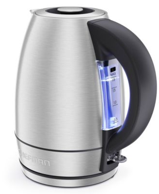 Быстрокипящий чайник Chefman объемом 1,8 л из нержавеющей стали