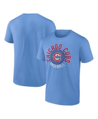 Мужская светло-голубая футболка Fanatics Chicago Cubs Alt Circle от Fanatics