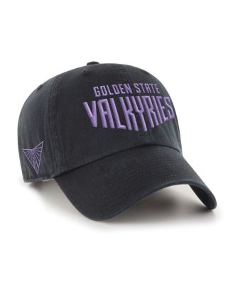 Бренд '47 Для мужчин и женщин, черная шляпа Golden State Valkyries Core Wordmark с регулируемой посадкой, черная