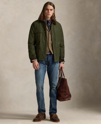 Мужские зауженные прямые потертые джинсы Polo Ralph Lauren от Varick