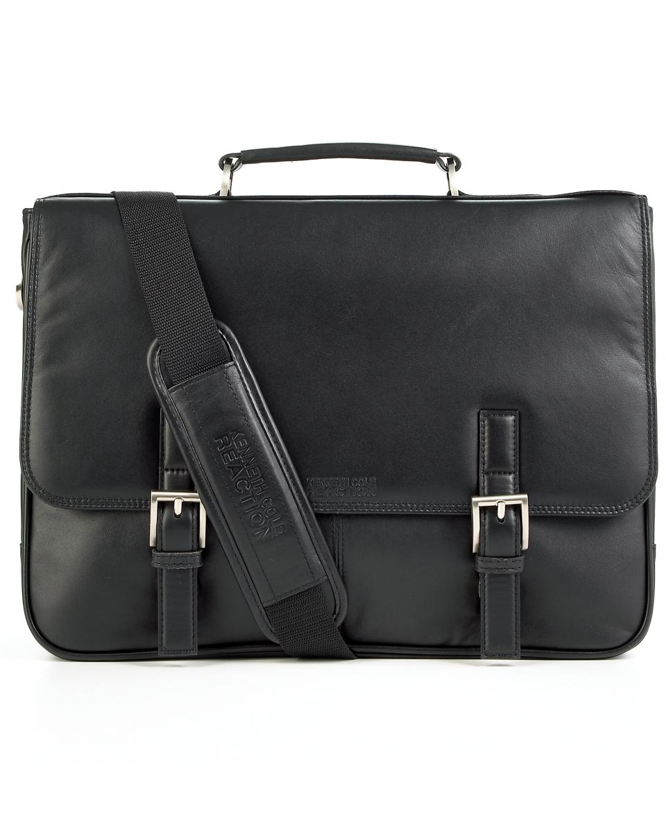 Kenneth Cole Single Gusset Messenger Bag, Expandable Laptop Friendly 