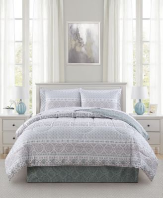 Реверсивные комплекты одеял Macy's Ellis из 8 предметов