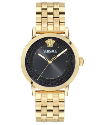 Мужские часы Versace Albireo 40 мм, золотистые