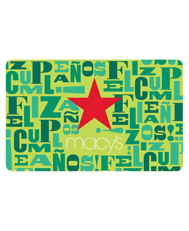 Macy's Macy's Happy Birthday/Feliz Cumpleaños E-Gift Card ...