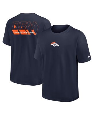 Мужская темно-синяя футболка Nike Denver Broncos Dominate The Game Essential Max90 от Nike