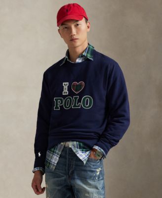 Мужская толстовка-поло Polo Ralph Lauren из флиса RL I Heart Polo