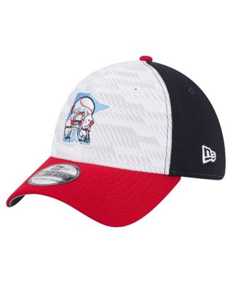 Мужская кепка New Era темно-синего / красного цвета Minnesota Twins 2025 MLB Clubhouse 39 THIRTY Flex Hat multi