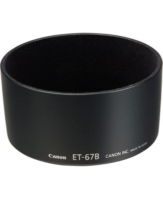 Бленда Canon ET-67B для макрообъектива EFS 60mm f/2.8 USM черная
