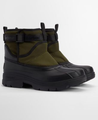 Мужские ботинки Barbour Braybourn Duck Boots зеленого цвета