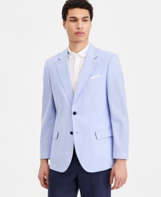 Мужская спортивная куртка из шамбре современного покроя от Nautica