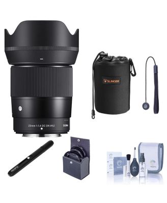 Объектив Sigma 23 мм F1.4 для Fujifilm X, черный