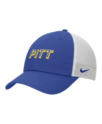 Мужская кепка дальнобойщика Nike Royal Pitt Panthers On-Field Club с регулируемой посадкой, синяя