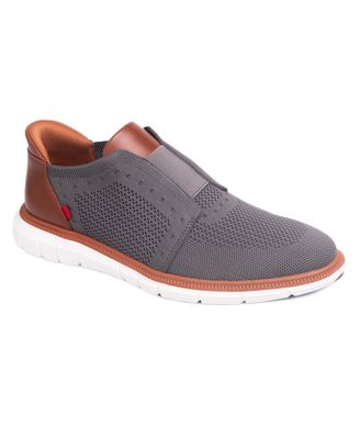 Мужские оксфорды Marc Joseph New York South Street с технологией Hands-Free Slip On Technology из легкой сетки серого цвета