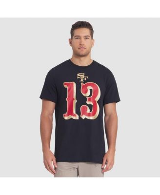 Мужская футболка Nike Brock Purdy Black из коллекции San Francisco 49ers 2025 Rivalries с именем и номером игрока