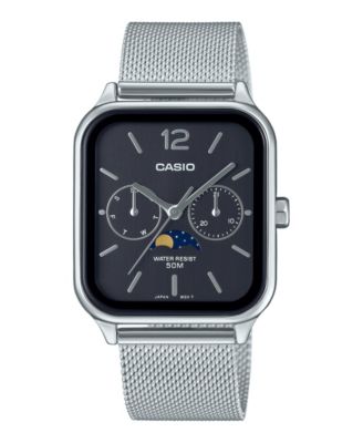 Мужские наручные часы Casio, 34 мм, серебристые