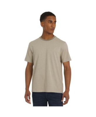 Мужская трикотажная футболка DKNY Metropolis из полосатой пряжи и красителя Metropolis