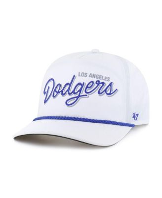 Брендовая мужская белая шляпа Los Angeles Dodgers 47-го года выпуска, регулируемая по высоте, белая