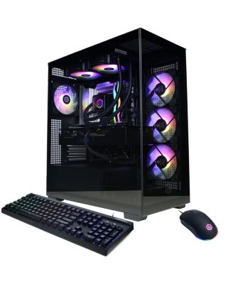Настольный игровой компьютер CyberPowerPC Gamer Supreme с жидкостным охлаждением, Intel Core Ultra 7 265 КБАЙТ, 3,9 ГГц, 32 ГБ оперативной памяти, 2 ТБ SSD, NVIDIA GeForce RTX 5080 16 ГБ, без цвета