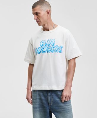 Мужская футболка Mode of One Club Nowhere свободного кроя с коротким рукавом и круглым вырезом горловины, эксклюзивная модель Macy's