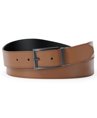 Мужской классический реверсивный пояс для платья Michael Kors