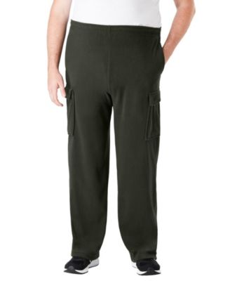 Плюшевые флисовые брюки-карго KingSize Big & Tall Explorer