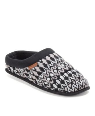 Мужские домашние тапочки-сабо из ашерового мрамора Dearfoams, вязаные из ашерового мрамора