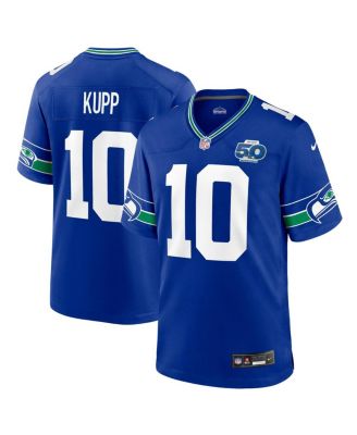 Мужская футболка Nike Cooper Kupp Royal Seattle Seahawks, альтернативная для игр в 50-м сезоне