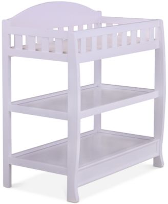 delta changing table with drawer