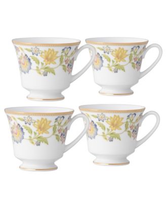 Набор из 4 чашек Noritake Tusker Garden, 8 унций.