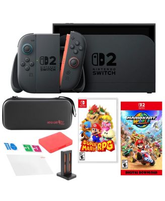 Игровая консоль Nintendo Switch 2 MarioKart + RPG, черная
