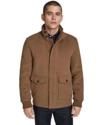 Мужская куртка-бомбер Cole Haan с воротником-стойкой