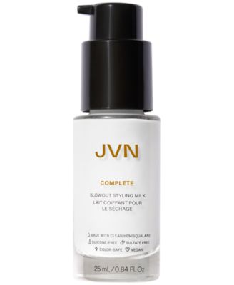 Молочко для придания блеска волосам JVN Hair Complete Blowout Milk, 0,84 унции, без цвета