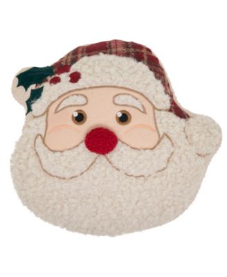 Декоративная подушка Saro Lifestyle Santa с поли-наполнителем, 18