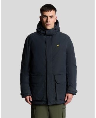 Мужская мембранная парка с капюшоном и длинными рукавами от Lyle & Scott