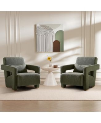 Streamdale Furniture Удобный 3-местный диван на деревянных ножках в стиле ретро для гостиной и кабинета