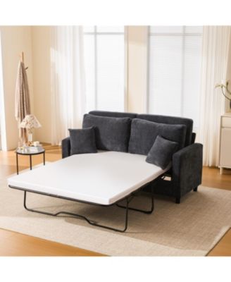 Диван-кровать Streamdale Furniture со спальным местом, Раскладной диван, 2-местный раскладывающийся диван с постельным бельем