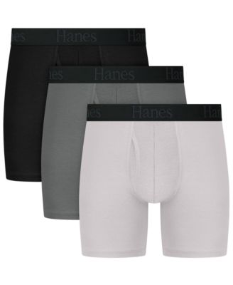 Мужские трусы-боксеры Hanes Ultimate Comfort Flex Fit, 3 упаковки, мульти