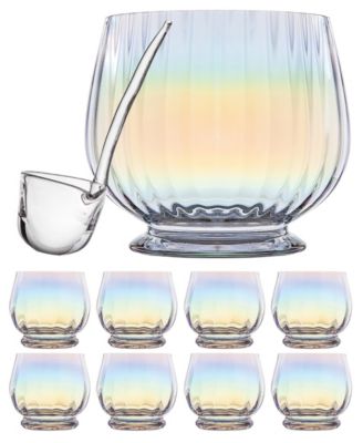 Набор чаш для пунша Godinger Monterey, 10 шт.