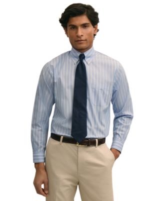 Мужская рубашка Brooks Brothers обычного покроя на пуговицах