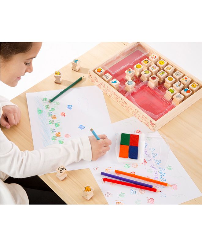 melissa and doug favourite things stamp set