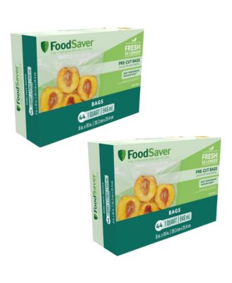 Готовые вакуумные пакеты FoodSaver объемом 44 литра, упаковка из 2 штук