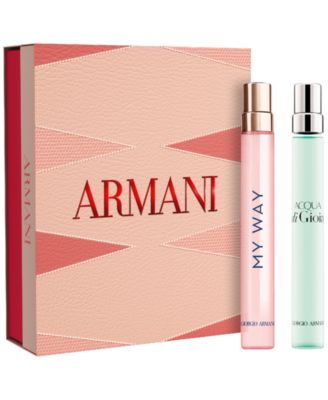 Подарочный набор из 2 предметов My Way и спрея для парфюмерной воды Acqua di Gioia без цвета