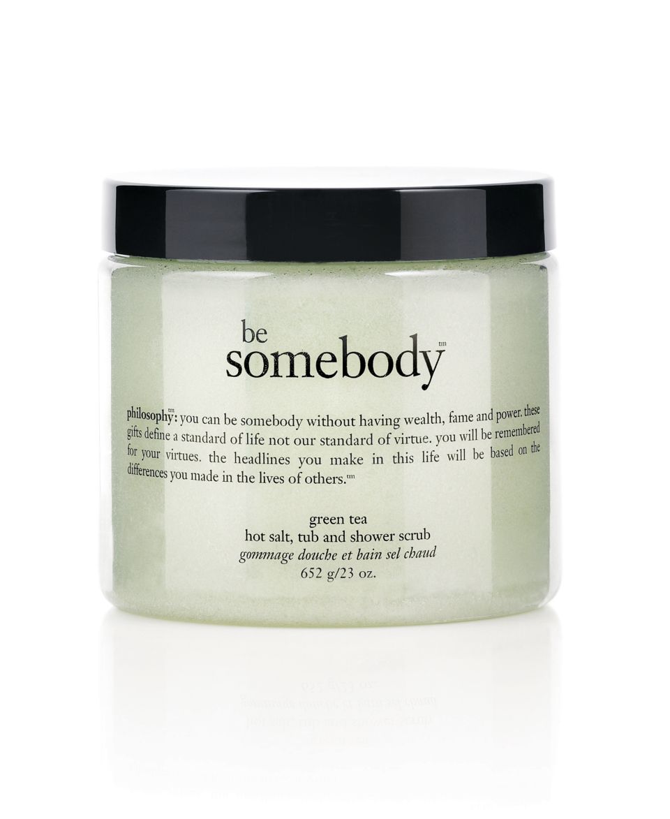 philosophy be somebody green tea scrub, 23 oz.