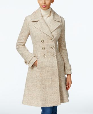 macy's double breasted coat